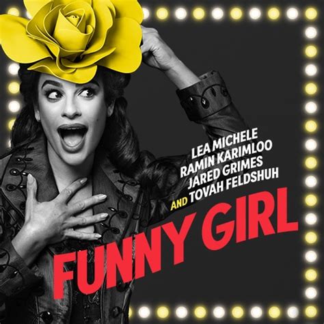 will lea michele tour with funny girl